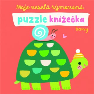 Kniha Moje veselá rýmovaná puzzle knížečka Barvy
