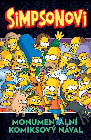 Simpsonovi: Monumentální komiksový nával koupíte na Kosmas.cz
