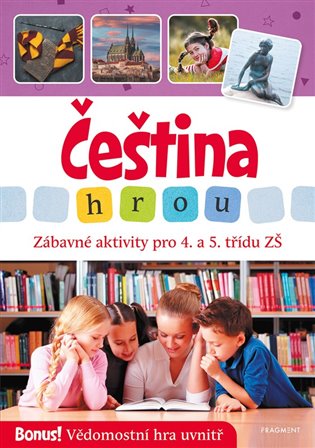 Čeština hrou - zábavné aktivity pro 4. a 5. třídu ZŠ koupíte na Kosmas.cz