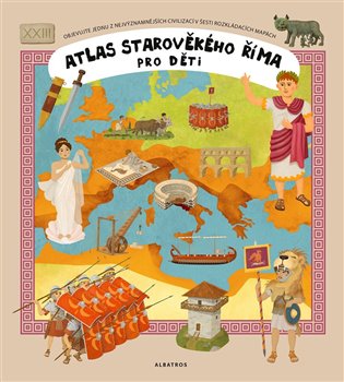 Atlas starověkého Říma pro děti koupíte na Kosmas.cz
