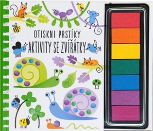 Otiskni prstíky - Aktivity se zvířátky koupíte na Kosmas.cz