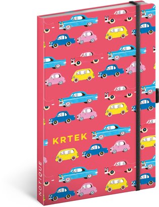 Notes Krtek - Auta