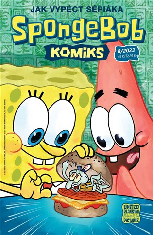 Kniha SpongeBob 12: 08/2023