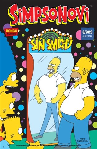 Simpsonovi 8/2023 koupíte na Kosmas.cz
