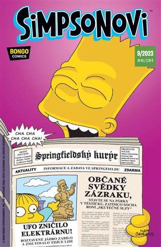 Simpsonovi 9/2023 koupíte na Kosmas.cz