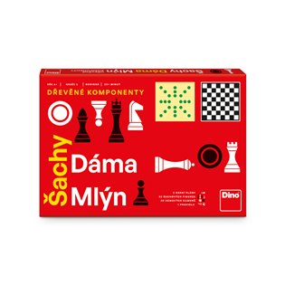 Kniha Šachy, dáma, mlýn