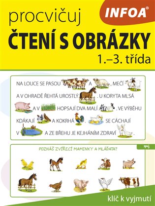 Kniha Procvičuj čtení s obrázky (1.