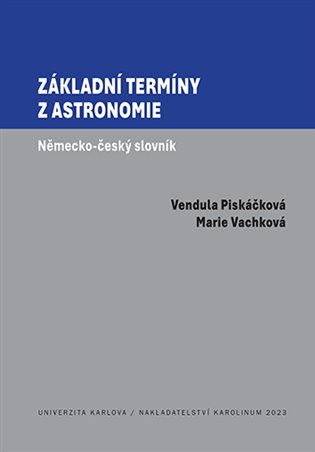 Základní termíny z astronomie koupíte na Kosmas.cz