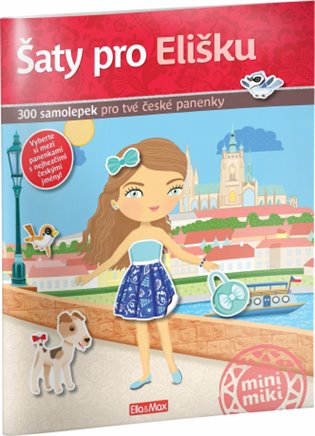 Šaty pro Elišku. 300 samolepek pro tvé české panenky koupíte na Kosmas.cz