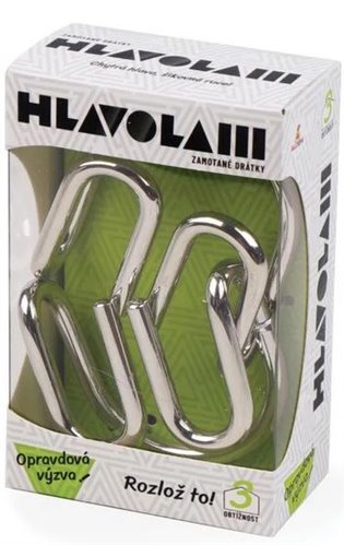 Kovový hlavolam – Zamotané drátky