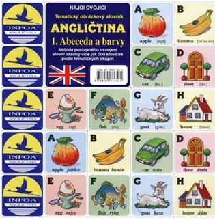 Angličtina 1. Abeceda a barvy koupíte na Kosmas.cz