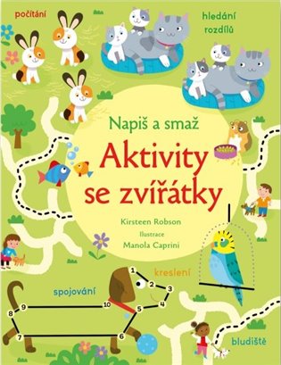 Napiš a smaž - Aktivity se zvířátky