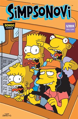 Kniha Simpsonovi 5/2024
