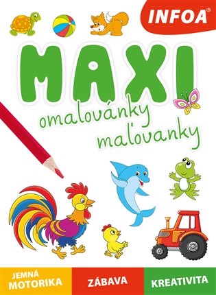 Maxi omalovánky / maľovanky koupíte na Kosmas.cz