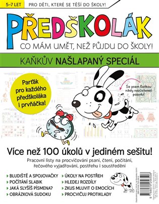 Předškolák – Kaňkův našlapaný speciál koupíte na Kosmas.cz