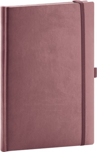 Notes Aprint Neo, růžový, tečkovaný