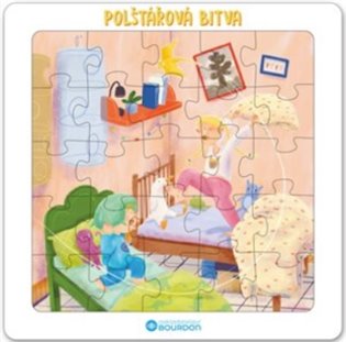 Puzzle Andulka Andula- Polštářová bitva