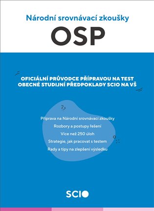 Kniha Cvičebnice OSP Scio 2024/2025. Národní srovnávací zkoušky