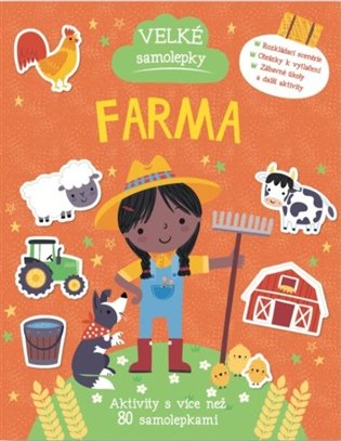 Kniha Velké samolepky - Farma