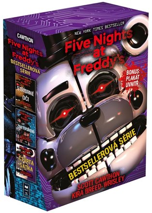 Five Nights at Freddy´s BOX 1-3 (Stříbrné oči, Znetvoření, Čtvrtá šatna) koupíte na Kosmas.cz