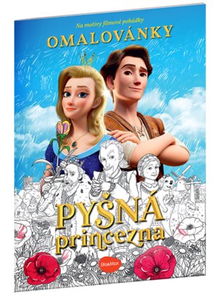 Kniha Pyšná princezna – Omalovánky na motivy filmové pohádky