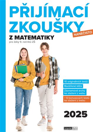 Přijímací zkoušky nanečisto z matematiky pro žáky 9. ročníků ZŠ (2025) koupíte na Kosmas.cz