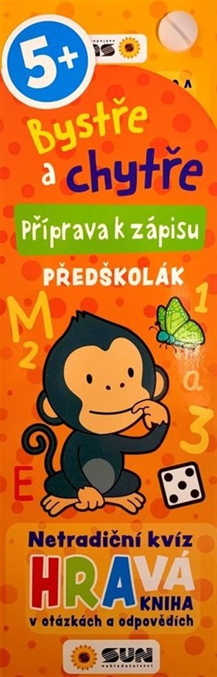 Kniha Bystře a chytře! 5+ Příprava k zápisu