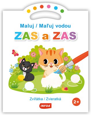 Kniha Maluj vodou ZAS a ZAS