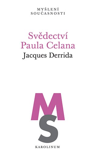 Svědectví Paula Celana koupíte na Kosmas.cz