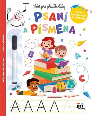 Sešit pro předškoláky Psaní a písmena