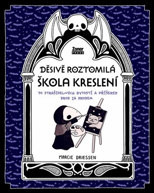 Děsivě roztomilá škola kreslení koupíte na Kosmas.cz