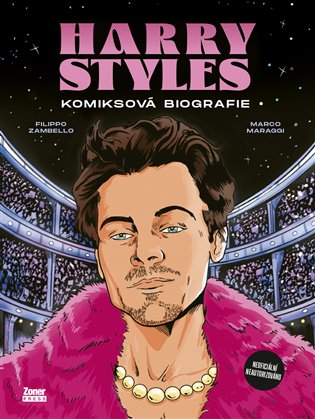Harry Styles - Komiksová biografie koupíte na Kosmas.cz