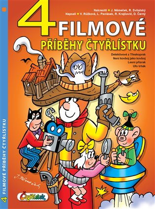 4 filmové příběhy Čtyřlístku koupíte na Kosmas.cz