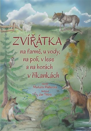 Zvířátka na farmě, poli, v lese, na horách