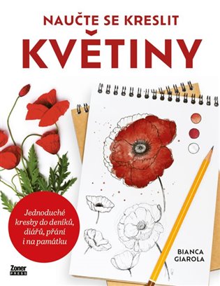 Naučte se kreslit květiny koupíte na Kosmas.cz
