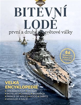 Bitevní lodě první a druhé světové války koupíte na Kosmas.cz