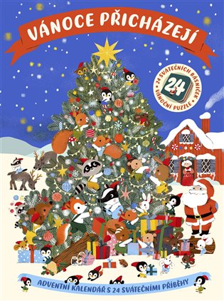 Kniha Vánoce přicházejí - Knižní adventní kalendář