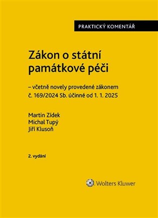 Zákon o státní památkové péči - Praktický komentář koupíte na Kosmas.cz