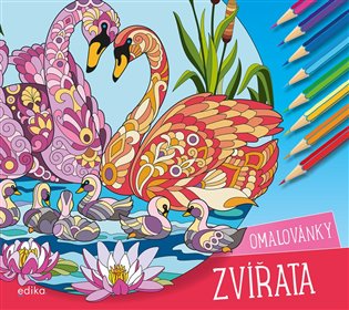 Zvířata – omalovánky koupíte na Kosmas.cz