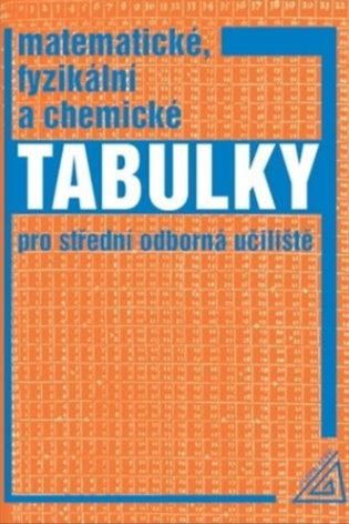 Matematické, fyzikální a chemické tabulky koupíte na Kosmas.cz
