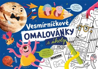 Vesmírníčkové omalovánky koupíte na Kosmas.cz