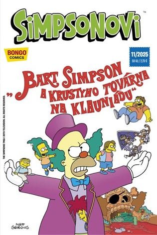 Kniha Simpsonovi 11/2025