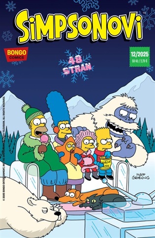 Kniha Simpsonovi 12/2025