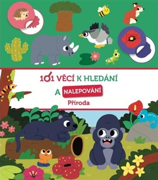 Kniha 101 věcí k hledání a nalepování Příroda