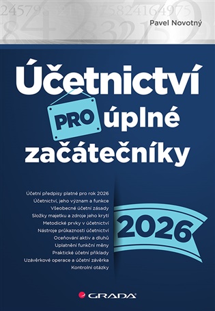 Účetnictví pro úplné začátečníky 2026 koupíte na Kosmas.cz