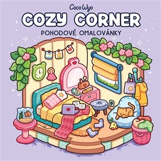 Coco Wyo Cozy Corner - Pohodové omalovánky koupíte na Kosmas.cz