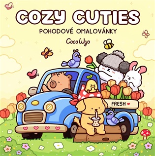 Coco Wyo Cozy cuties - Pohodové omalovánky koupíte na Kosmas.cz