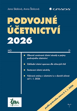 Podvojné účetnictví 2026 koupíte na Kosmas.cz