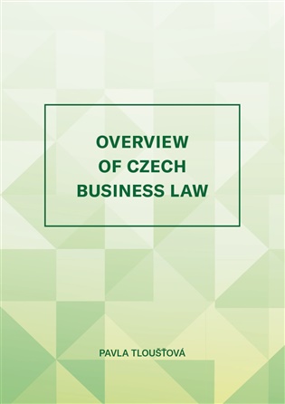 Overview of Czech Business Law koupíte na Kosmas.cz
