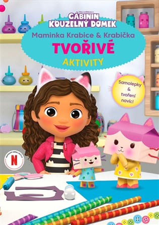 Kniha Gábinin kouzelný domek - Tvořivé aktivity